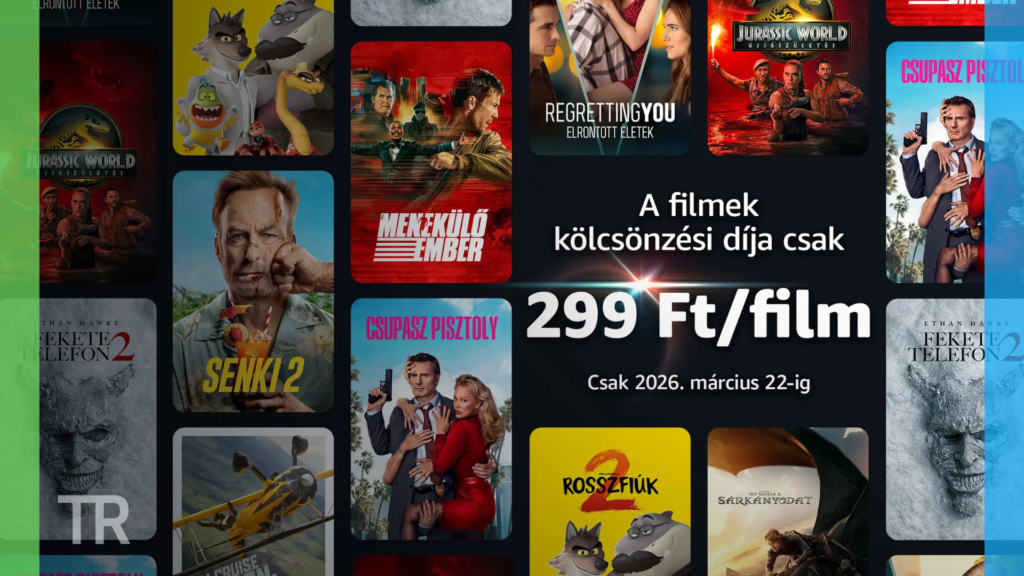 Megérkezett hazánkba is az Amazon Prime Video Webáruház